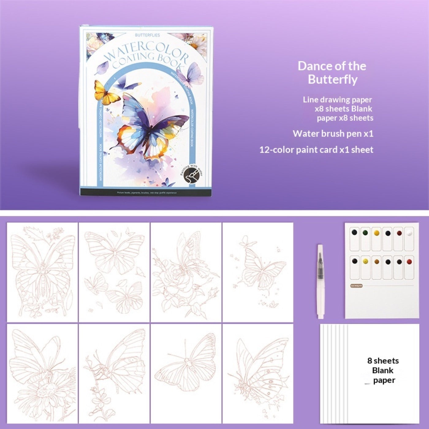 Diseño Baile de mariposas
